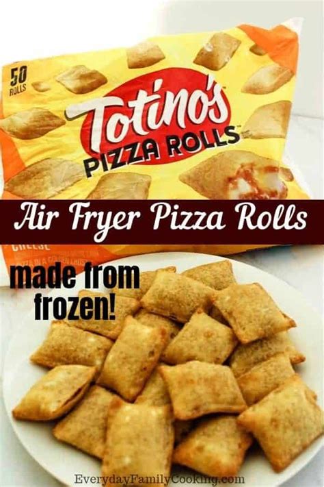 How to Make Frozen Totino's Pizza Rolls in An Air Fryer