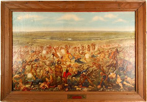 "Custer's Last Fight" Painting (86803) - Holabird Western Americana Collections