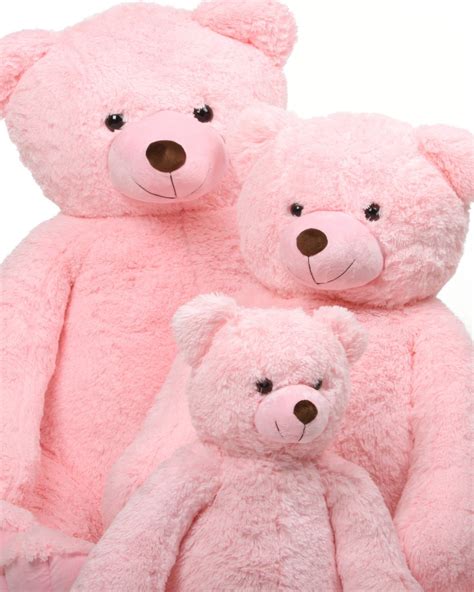 Darling Tubs 65" Pink Life Size Plush Teddy Bear - Giant Teddy Bears