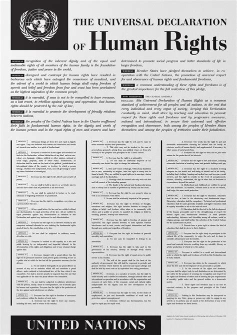 Universal Declaration of Human Rights / Poster :: Behance