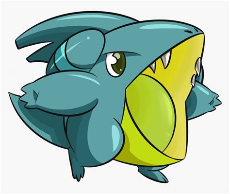 Shiny Gible Pok - Gible Pokemon Go Shiny, HD Png Download - kindpng