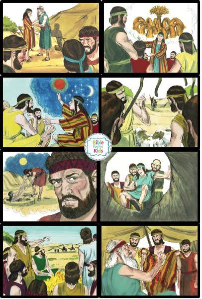 Genesis: Joseph's Dreams and His Colorful Coat | Bible Fun For Kids