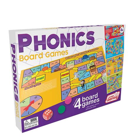 Junior Learning Phonics Learning Educational Board Games