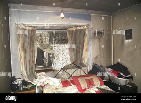 fire damage living room, House fire Stock Photo - Alamy