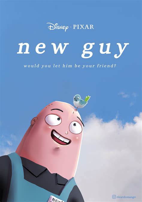 Disney Pixar New Guy poster | New Guy | Know Your Meme