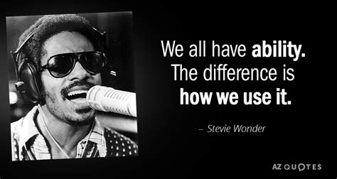 Inspirational Stevie Wonder Quotes - ShortQuotes.cc