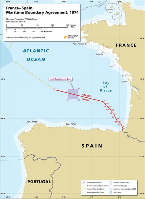 France–Spain Maritime Boundary | Sovereign Limits