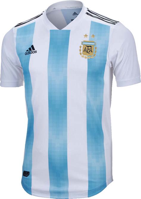 adidas Argentina Authentic Home Jersey 2018-19 - SoccerPro