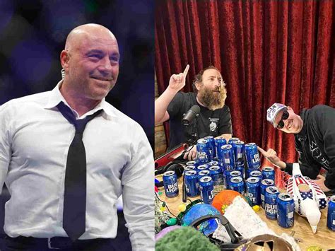 "Bud light came all the way back," Joe Rogan and Shane Gillis credits the CEO for the beer ...