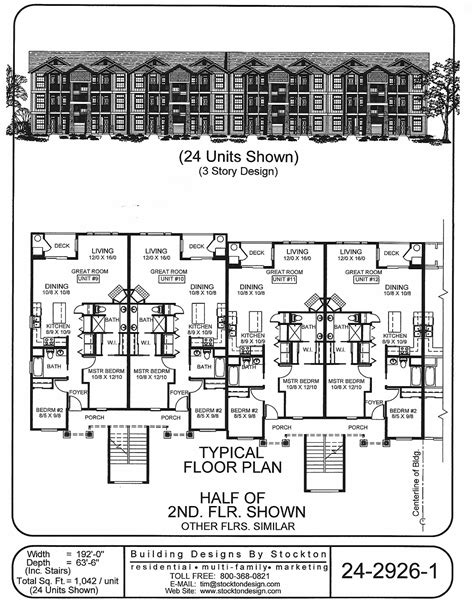 20 Unit Apartment Building Plans And Up | Togal.ai