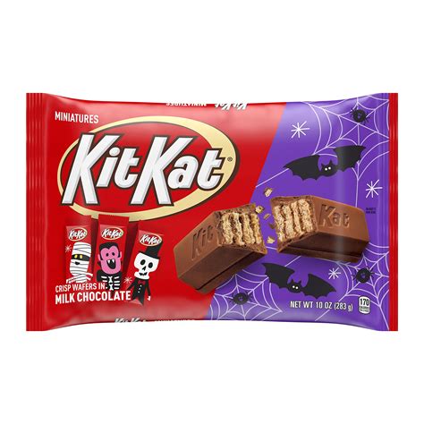 Buy KIT KAT® Miniatures Milk Chocolate Wafer Candy Bars, Halloween, 10 oz Bag Online at ...