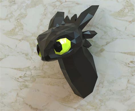 Toothless Papercraft Toothless Toothless Toy Toothless | Etsy | Paper ...