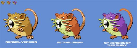 My version of Shiny Raticate by ericgl1996 on DeviantArt