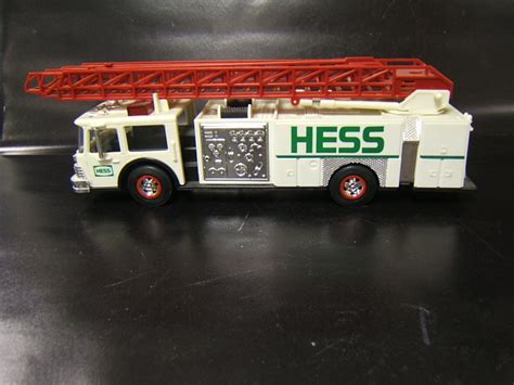 Hess Truck 1989 White Fire Engine Original Box | eBay