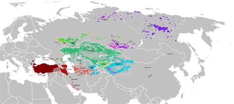 Dosya:Turkic Languages distribution map.png - Vikipedi