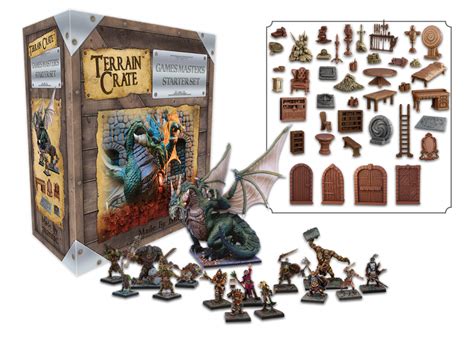 Terrain Crate GM's Starter Set v2 - D&D DND Dungeons & Dragons Mini Terrain THG 5060469665054 | eBay