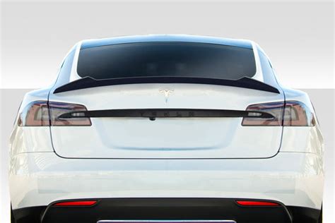 Tesla Model S Duraflex Space Rear Wing Spoiler, 1 Piece, 2012-2020