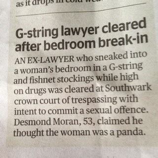 G - string lawyer cleared after bedroom break-in - London | Flickr