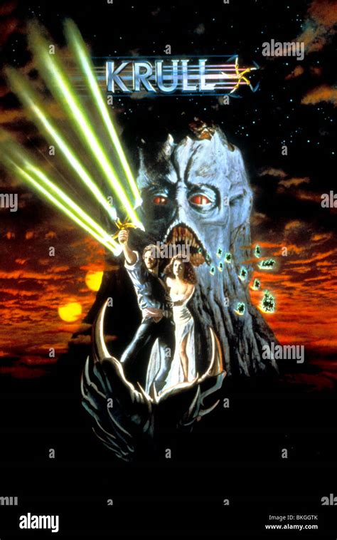 KRULL -1983 POSTER Stock Photo - Alamy