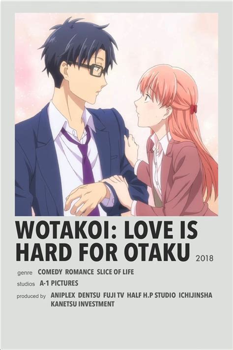 Wotakoi | Anime films, Anime canvas, Anime printables