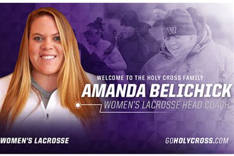 Amanda Belichick Named Head Women’s Lacrosse Coach | Holy Cross Magazine