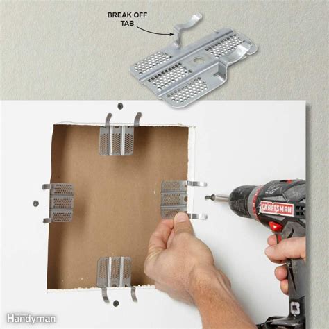 If you're installing a drywall patch, you've got to screw the patch to something. Usually, that ...