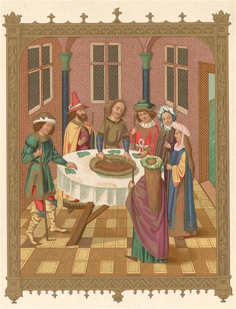 Painting Of Jewish Passover Seder by Kean Collection