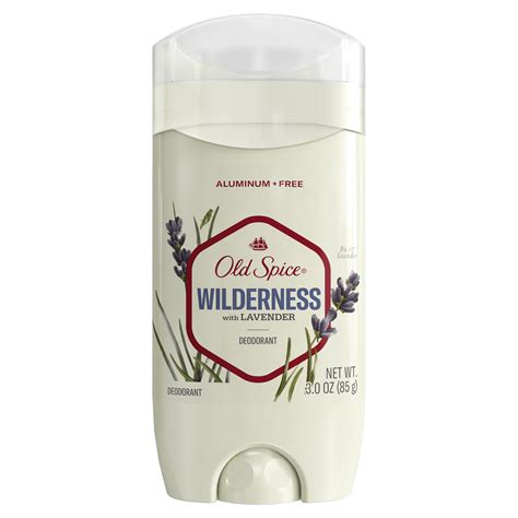 Old Spice Men's Deodorant, Aluminum Free, Wilderness with Lavender, 3 ...