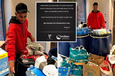 Man Utd hero Marcus Rashford reveals food charity can now supply 4 ...