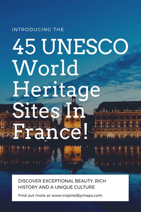 A Guide To The 45 UNESCO World Heritage Sites In France! | World heritage sites, Unesco world ...