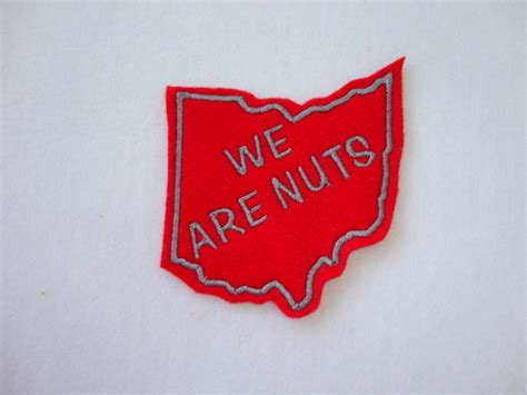 Ohio Patch State of Ohio Patch Embroidered State of Ohio - Etsy