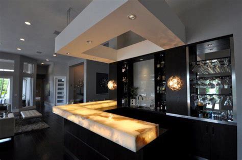 15 High End Modern Home Bar Designs For Your New Home | Modern home bar designs, Home bar ...