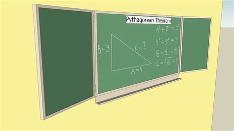 The Pythagorean Theorem | 3D Warehouse