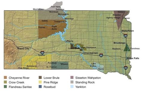 South Dakota Indian Reservations