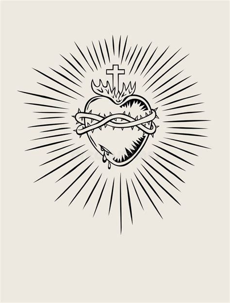 Sacred Heart Stock Illustrations – 5,823 Sacred Heart Stock Illustrations, Vectors & Clipart ...