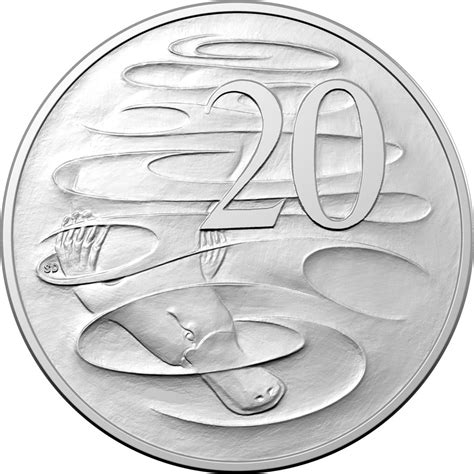 Twenty Cents 2019 (Fifth Portrait), Coin from Australia - Online Coin Club