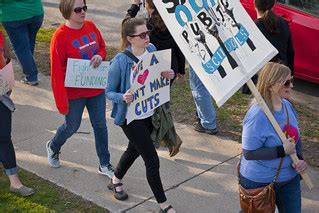 Milwaukee Public School Teachers and Supporters Picket Out… | Flickr