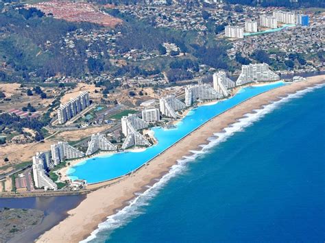 worlds largest swimming pool worlds largest swimming pool san alfonso del mar in algarrobo chile ...