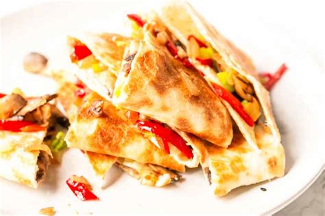 How To Make Vegetable Quesadillas Recipe - The Tortilla Channel