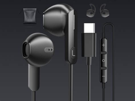 USB C Headphones for iPhone 15/15 Plus/ 15 Pro Max Earphones Wired Type ...