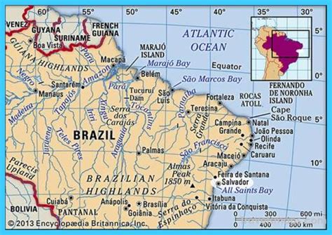 Where is Salvador Brazil? - Salvador Brazil Map - Map of Salvador ...