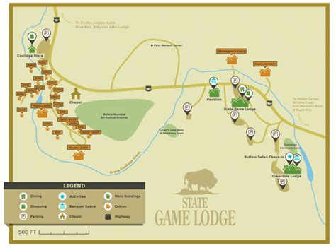 Custer State Park Map - Printable Map