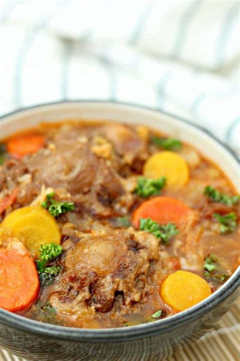 Instant Pot Oxtail Soup (Easy Pressure Cooker Recipe)