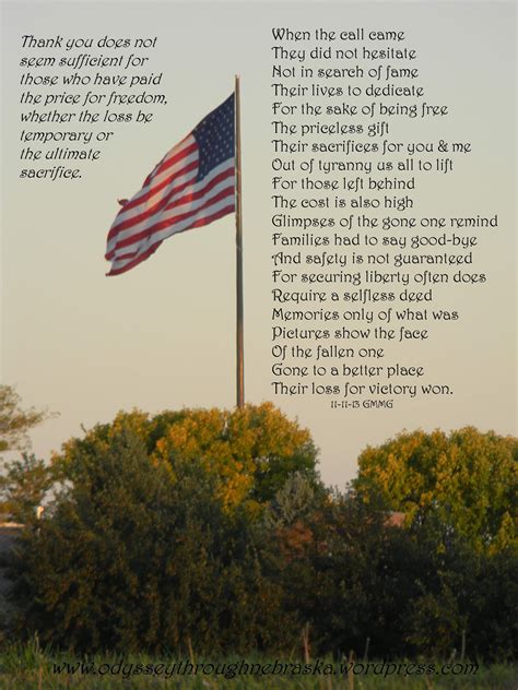 Veterans Day Poems - neldahayes