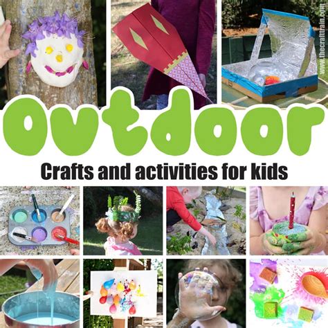 Outdoor activities and crafts for kids - The Craft Train