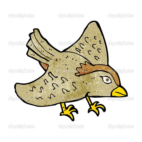 Cartoon garden bird Stock Illustration by ©lineartestpilot #39444813