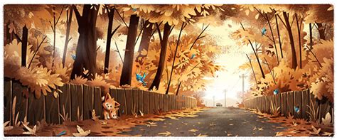 Autumn Road on Behance