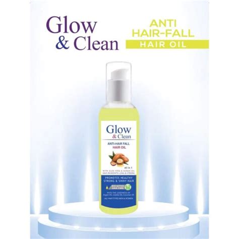 Glow & Clean Anti-Hairfall Hair Oil – Trynow.pk