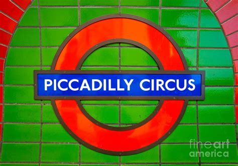 Piccadilly Circus Tube Station Photograph by Luciano Mortula - Fine Art ...