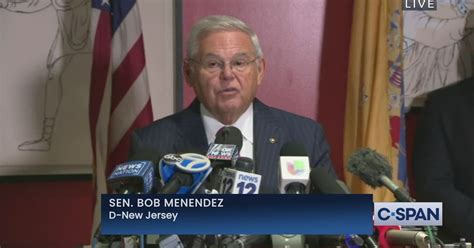 Senator Robert Menendez Holds Press Conference | C-SPAN.org